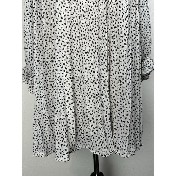 Women’s MIDI Dress Sz M Long Sleeves 100% Polyester Lined Accordion Pleats - Picture 2 of 16